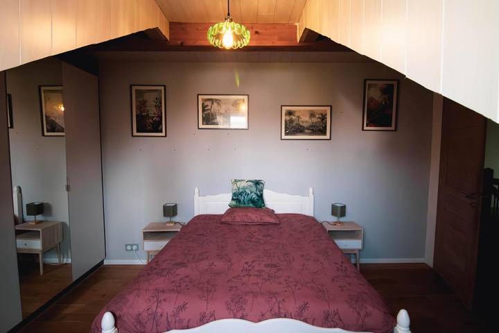 Maison d’hôte pour 2 personnes, avec Terrasse ainsi que Jardin et Vue