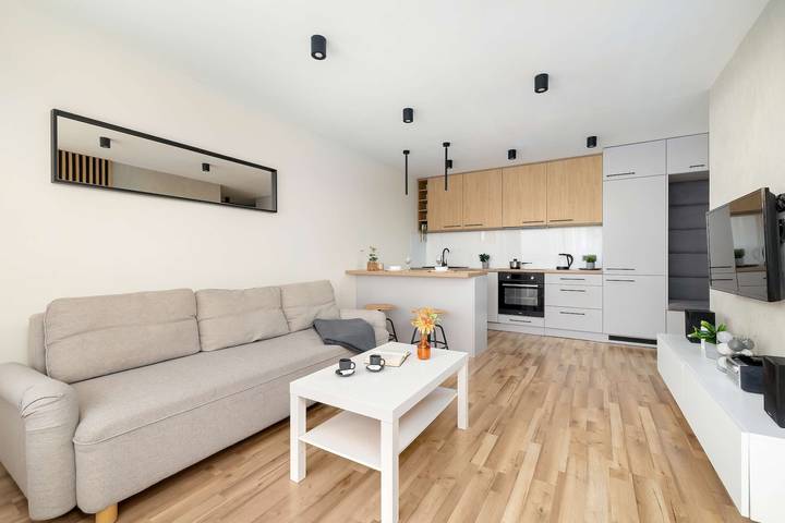 Apartament wakacyjny dla 4 osób, z Ogród w Sosnowiec
