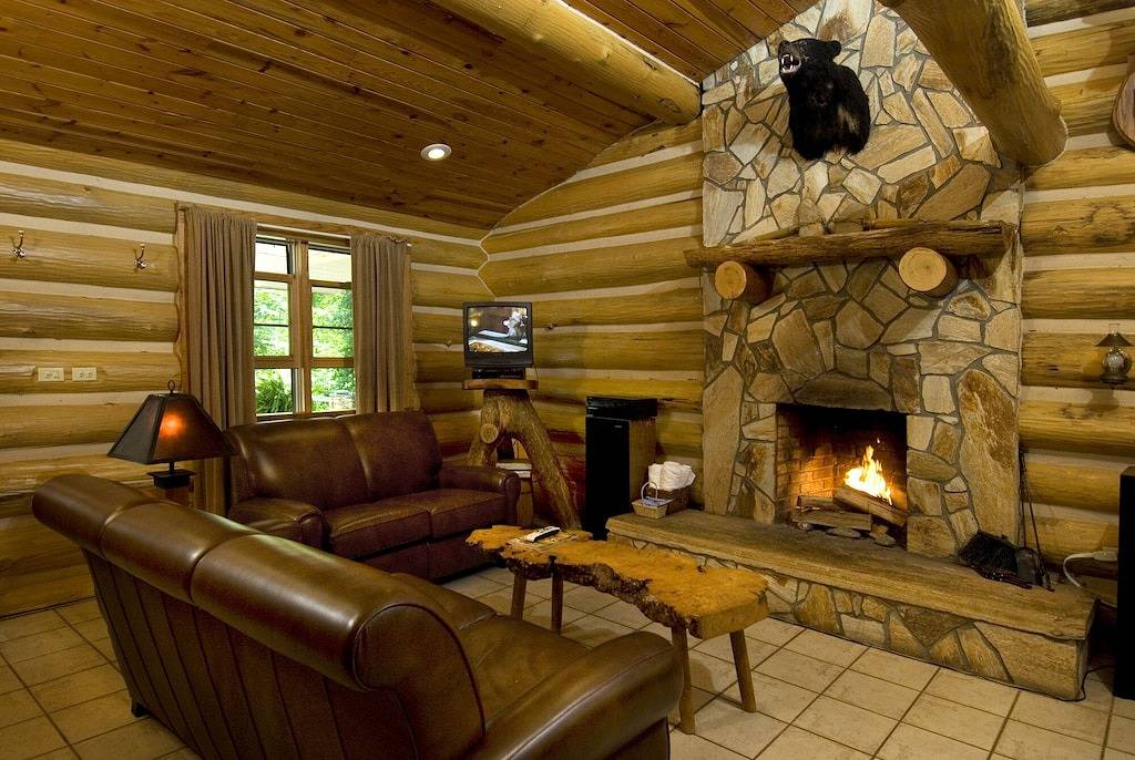 Erikas Dream - Handgefertigtes Blockhaus in der Nähe des Flusses in Fontana Lake