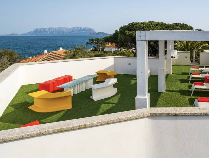 Loft per 5 persone, con Balcone/Terrazza e Terrazza ad Olbia