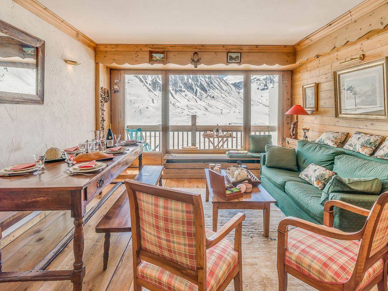 Appartamento intero, 3* Apartment cozy, comfortable, 7 pers, lake view in Tignes, Parco Nazionale della Vanoise