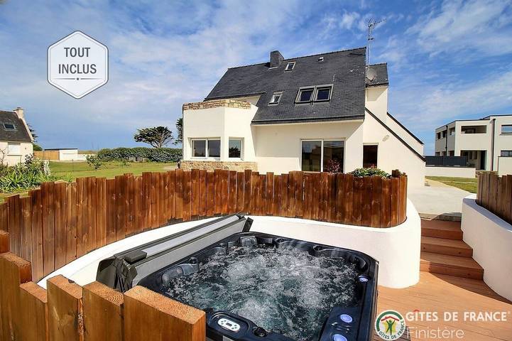 Gîte für 10 Personen, mit Sauna und Whirlpool sowie Terrasse und Garten - 1