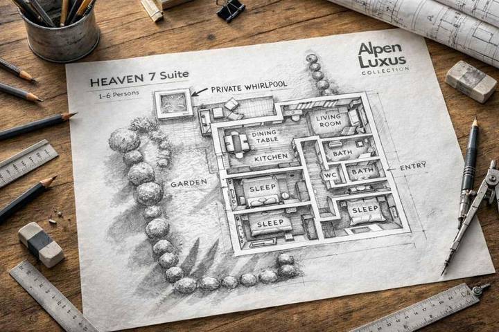 Ferienhaus für 6 Personen, mit Garten und Whirlpool sowie Terrasse, mit Haustier im Zillertal - 2