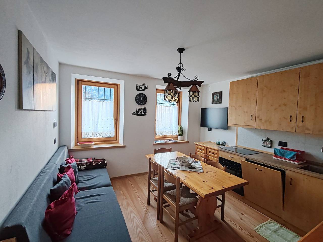 Ganze Wohnung, Ferienwohnung 'San Lorenzo 1 A Vinigo' mit Bergblick, Garten und Wlan in Vodo di Cadore, Östliche Dolomiten