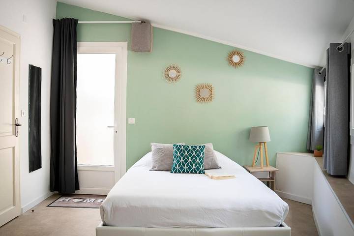 Maison de vacances pour 2 personnes, avec jardin et piscine