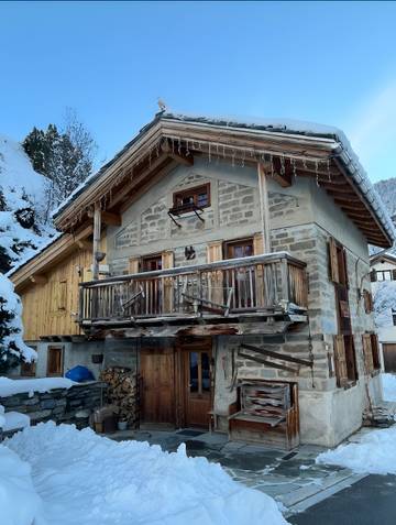 Chalet pour 8 personnes, avec balcon, adapté aux familles dans Val-Cenis