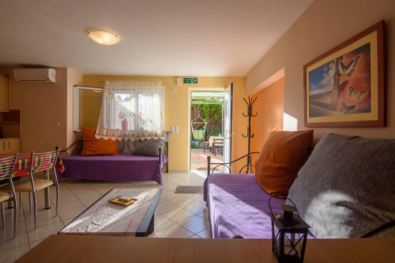 Ganzes Studio, Studio für 4 Personen mit Garten in Golf von Kyparissia