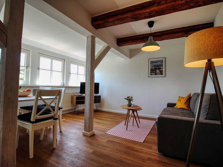 Ferienwohnung für 2 Personen, mit Seeblick und Garten, kinderfreundlich in Stahlbrode - 2