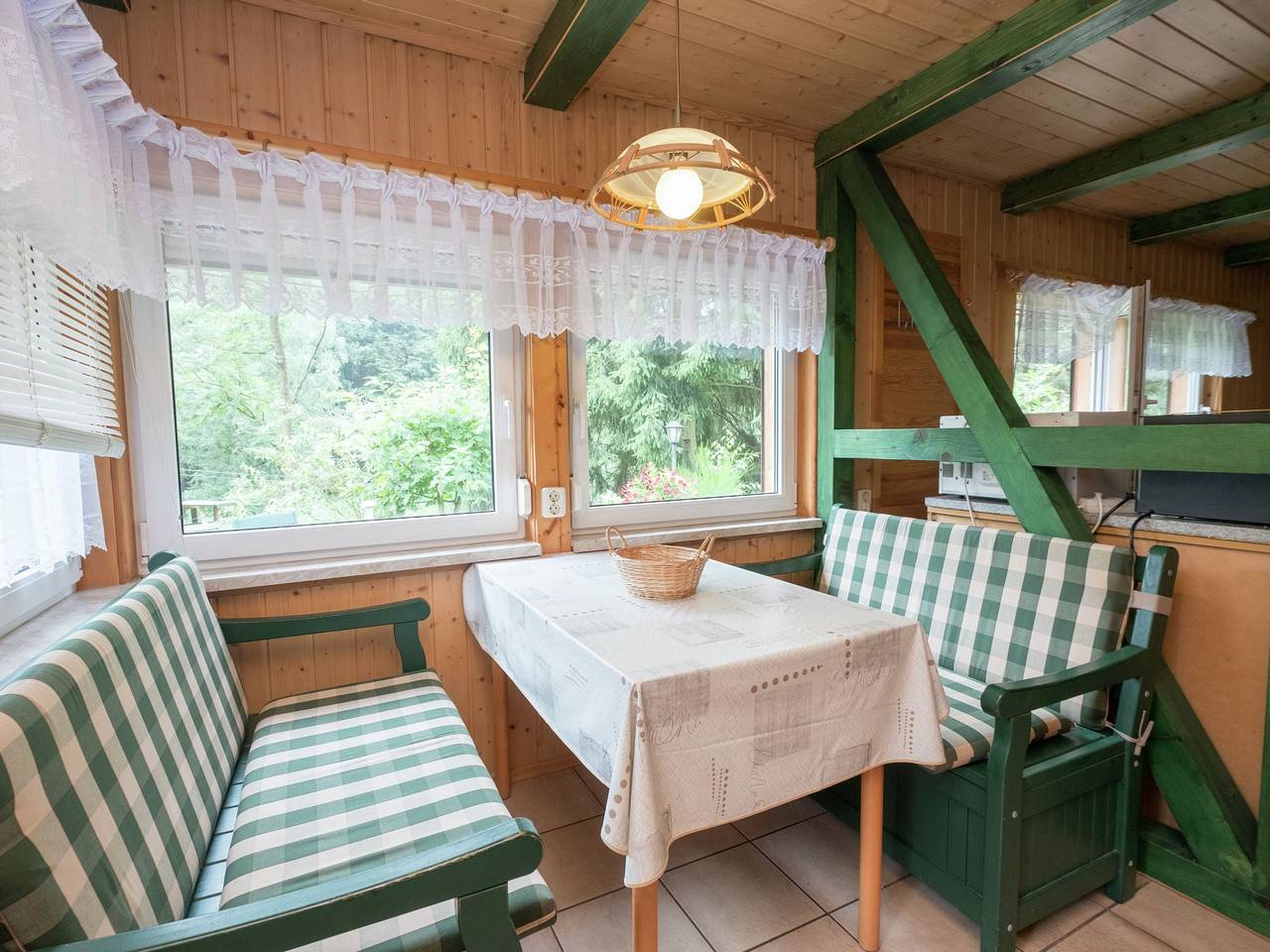Harzer Haus mit Außenbereich in Neustadt/Harz, Harzvorland