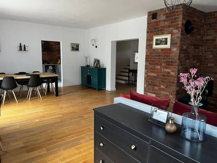 Dom dla 4 osób, z ogród i widok w Serock