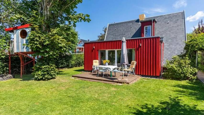 Ferienhaus mit Meerblick für 6 Personen, mit Garten in Deutschland
