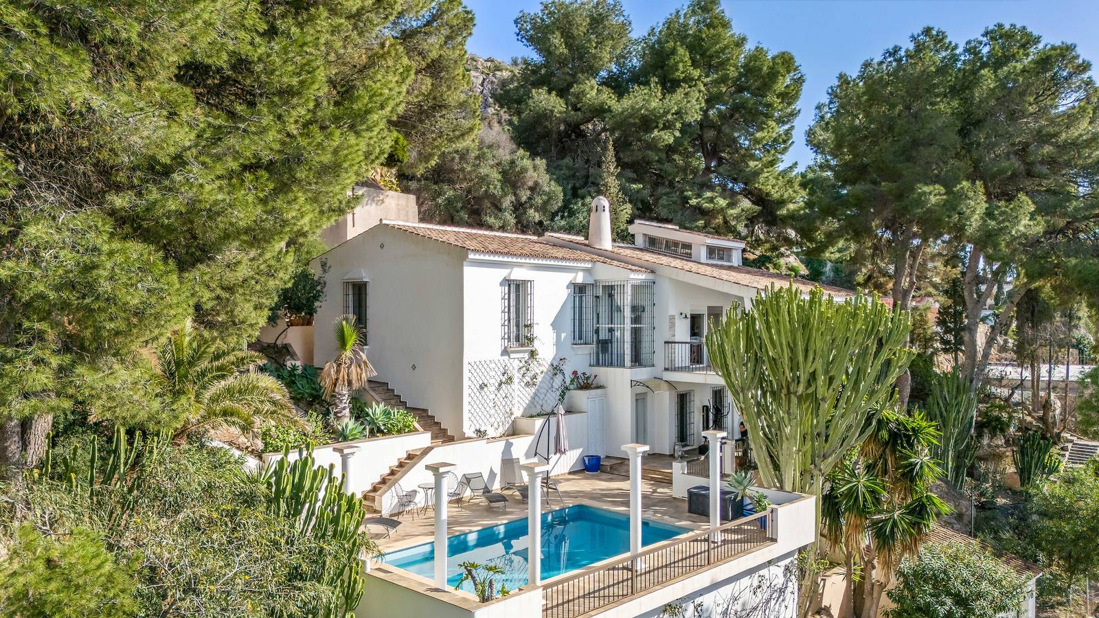 Villa voor 11 personen met balkon in La Herradura, Almuñecar