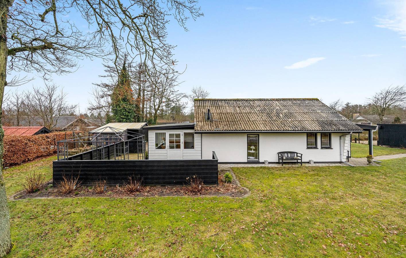 Ferienhaus für 4 Personen mit Garten in Skaven Strand, Ringkøbing Fjord