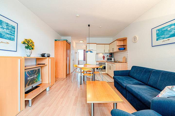 Gîte pour 4 personnes, avec Balcon ainsi que Jardin et Sauna à Binz - 3
