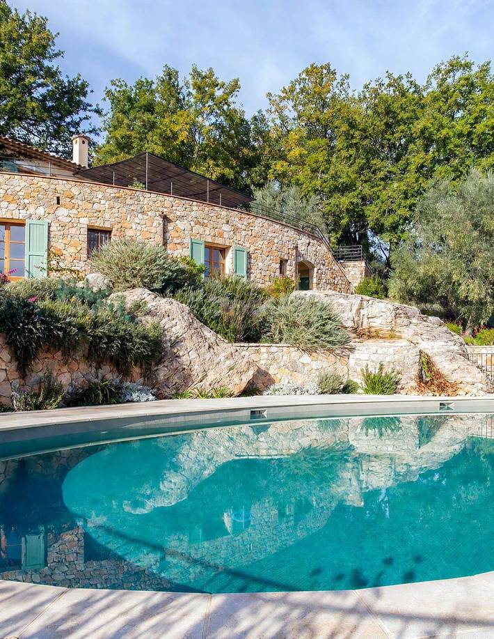 Villa Jolie in Châteauneuf-Grasse, Mittelmeerküste (Frankreich)