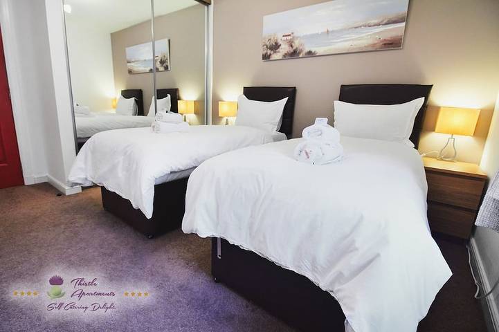 Entire apartment, Thistle Apartments - Marischal Square - (Deluxe) in Aberdeen, Aberdeenshire