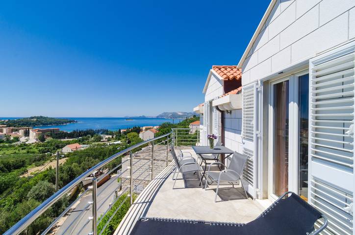 Appartamento vacanze per 5 persone, con vista oceano e balcone - 1
