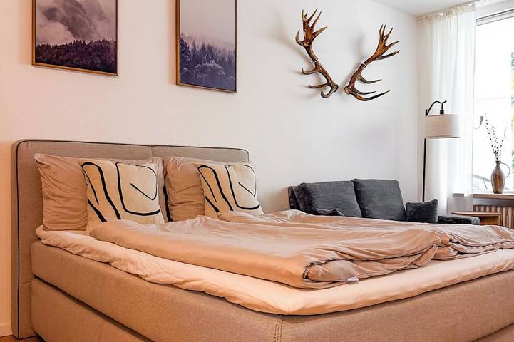 Ferienwohnung für 3 Personen, mit Pool und Balkon sowie Sauna - 1