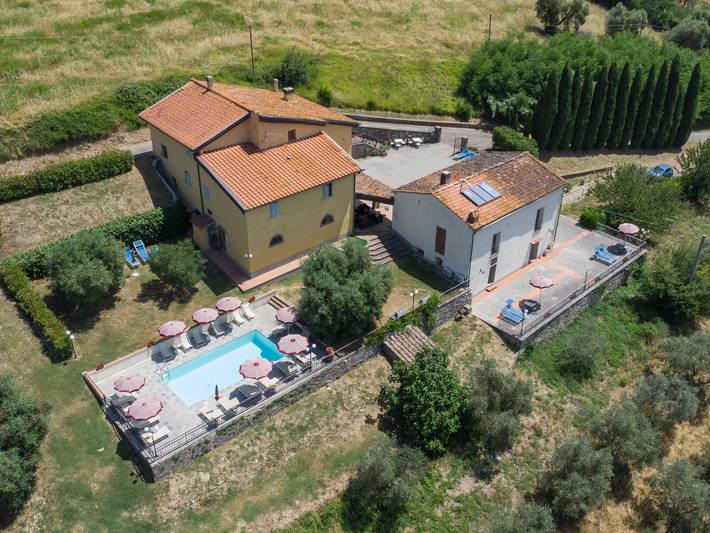 Gîte pour 4 personnes, avec terrasse ainsi que vue et jardin à Pontassieve - 3