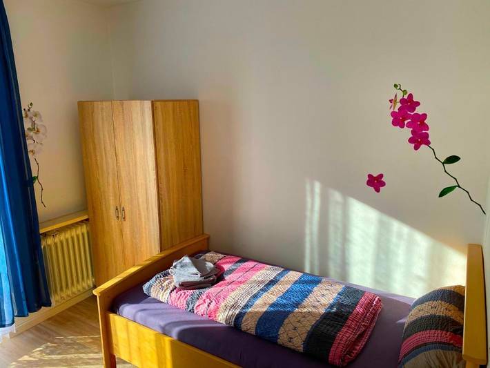 Ferienwohnung, mit Terrasse und Garten sowie Ausblick in Fischach - 4