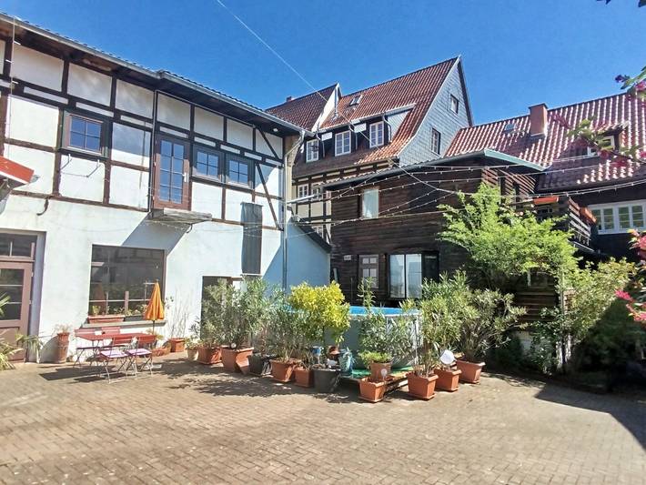 Ferienwohnung für 5 Personen, mit Pool in Südharz