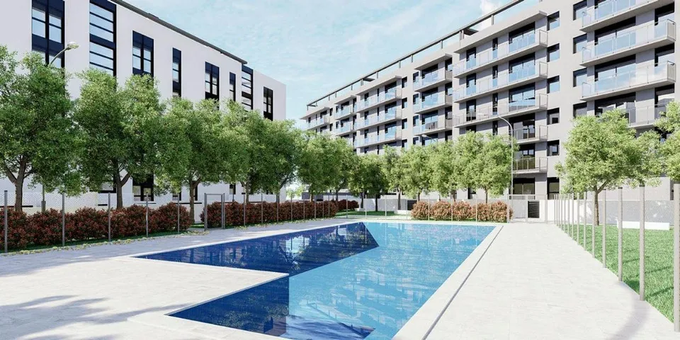 Ferienwohnung für 4 Personen, mit Ausblick und Terrasse sowie Pool - 1