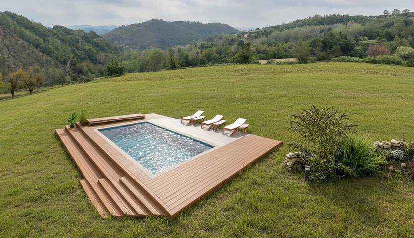 Villa con piscina per 7 persone, con giardino in Piemonte