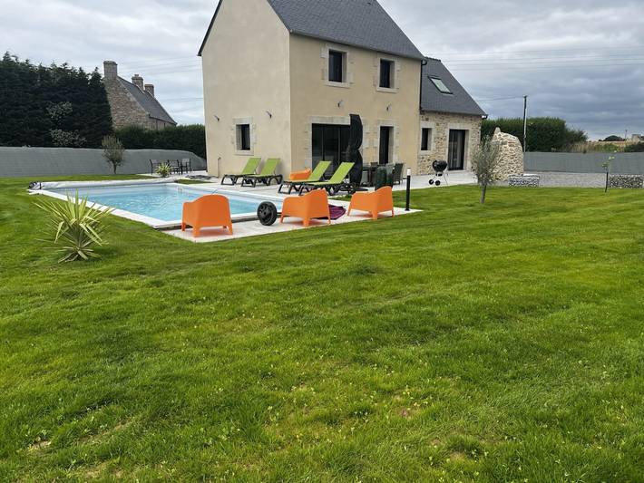 Gîte pour 6 personnes, avec jardin ainsi que terrasse et piscine - 1