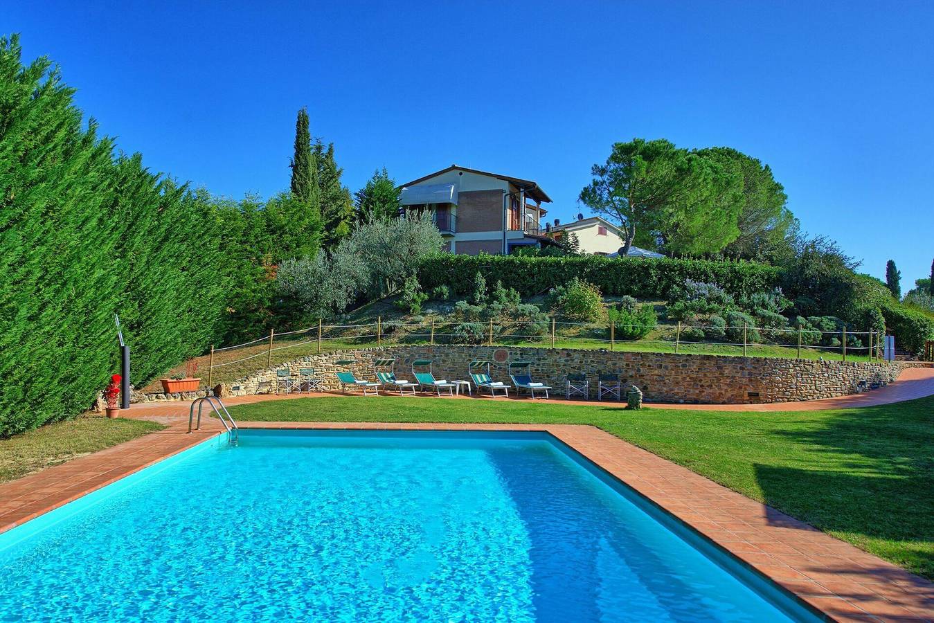 Villa für 8 Personen mit Balkon in Certaldo, Chianti