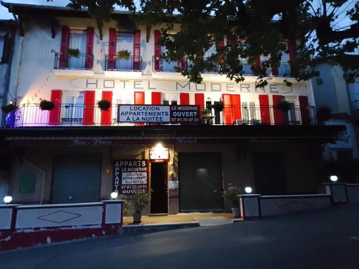 Hôtel pour 6 personnes, avec terrasse