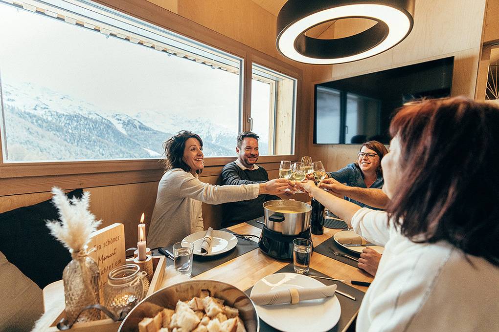 Chalet Ochsenhorn in Visperterminen, Walliser Alpen