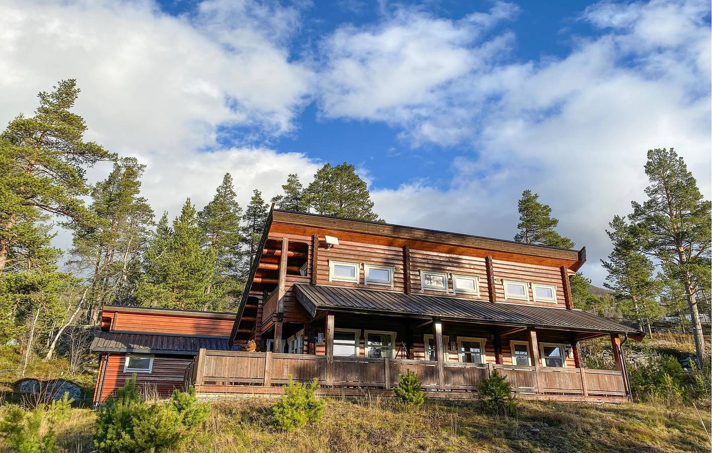 Ferienhaus für 6 Personen mit Ausblick in Lesja