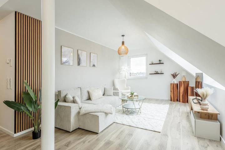 Ferienwohnung für 4 Personen, mit Balkon und Whirlpool sowie Terrasse und Ausblick in Rheda-Wiedenbrück - 2