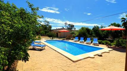Villa in Es Llombards, Santanyí für 6 