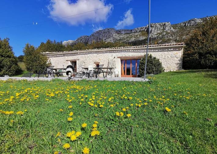 Maison de vacances pour 16 personnes, avec jardin et vue, animaux acceptés