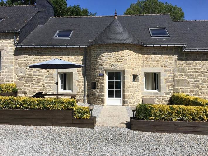 Maison de vacances pour 6 personnes, avec piscine ainsi que terrasse et jardin