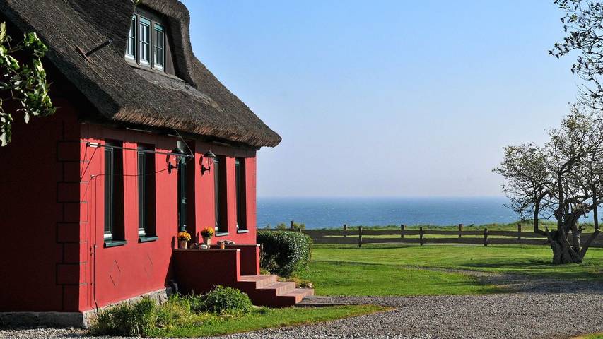 Ferienwohnung für 4 Personen, mit Terrasse und Sauna in Putgarten
