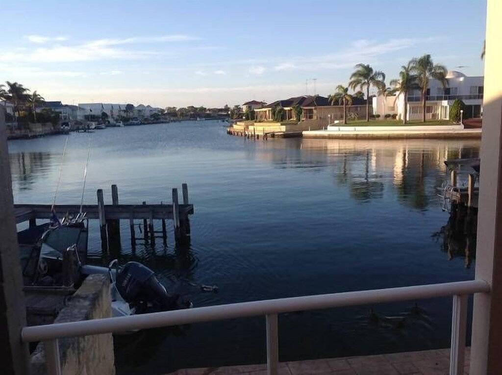Waterside Canal Träume in Mandurah, Western Australia