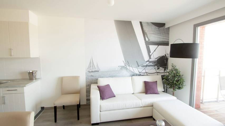 Apartamento de vacaciones para 6 personas, con jardín - 1