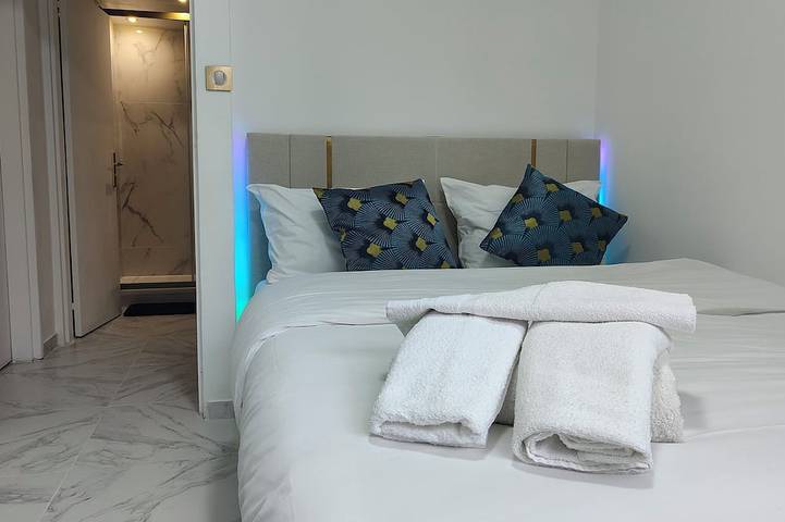 Appartement de vacances pour 4 personnes, avec jardin