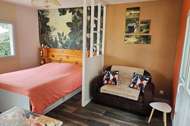 Apartamento de vacaciones para 2 personas, con terraza y jardín - 1