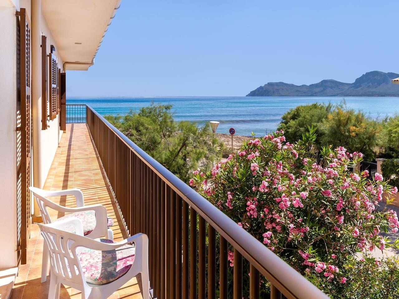 Casa vacanze 'Ran De Mar' con vista sul mare, terrazza privata e Wi-Fi in Playa Son Serra de Marina, Santa Margalida