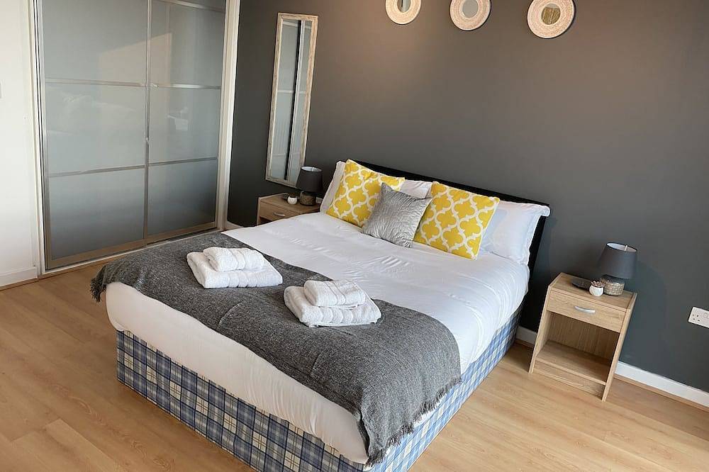 Ganze Wohnung, Stadtblick-Eigenes Badezimmer-Apartment-Central Location in Milton Keynes, Südostengland