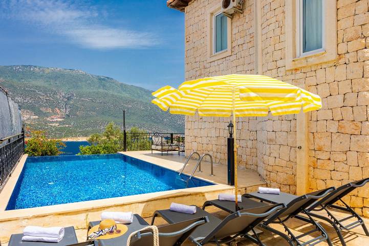 Location de vacances pour 6 personnes, avec vue sur l’océan et jardin dans Province d'Antalya - 3