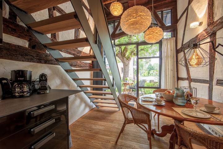 Ferienwohnung für 4 Personen, mit Terrasse und Garten in Öhningen