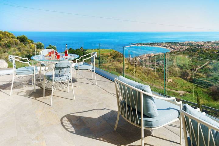 Villa pour 12 personnes, avec piscine et terrasse à Taormina - 3