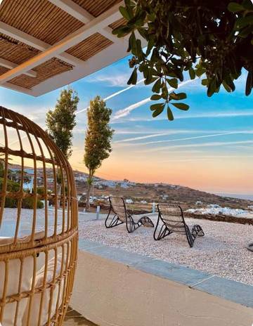 Maison d’hôte pour 2 personnes, avec vue ainsi que jardin et terrasse dans Apollonia