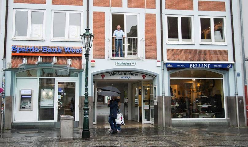 B&B für 3 Personen, mit Terrasse und Ausblick in Düsseldorf