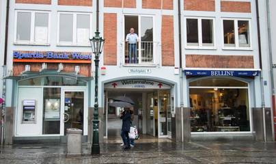 Chambre d’hôte pour 3 personnes, avec terrasse et vue à Düsseldorf