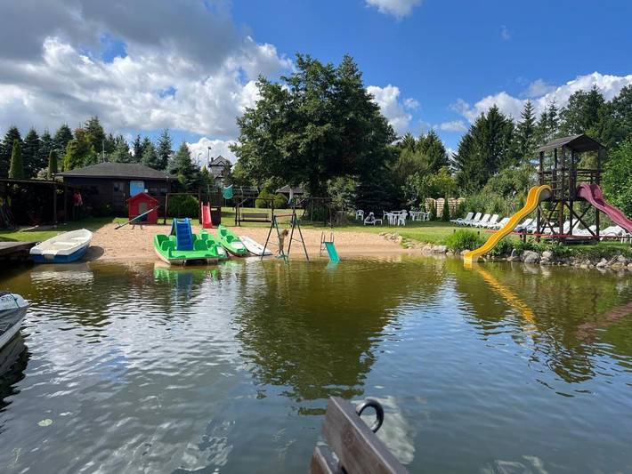 Bed & breakfast dla 2 osób, z ogród i sauna oraz jacuzzi w Augustów